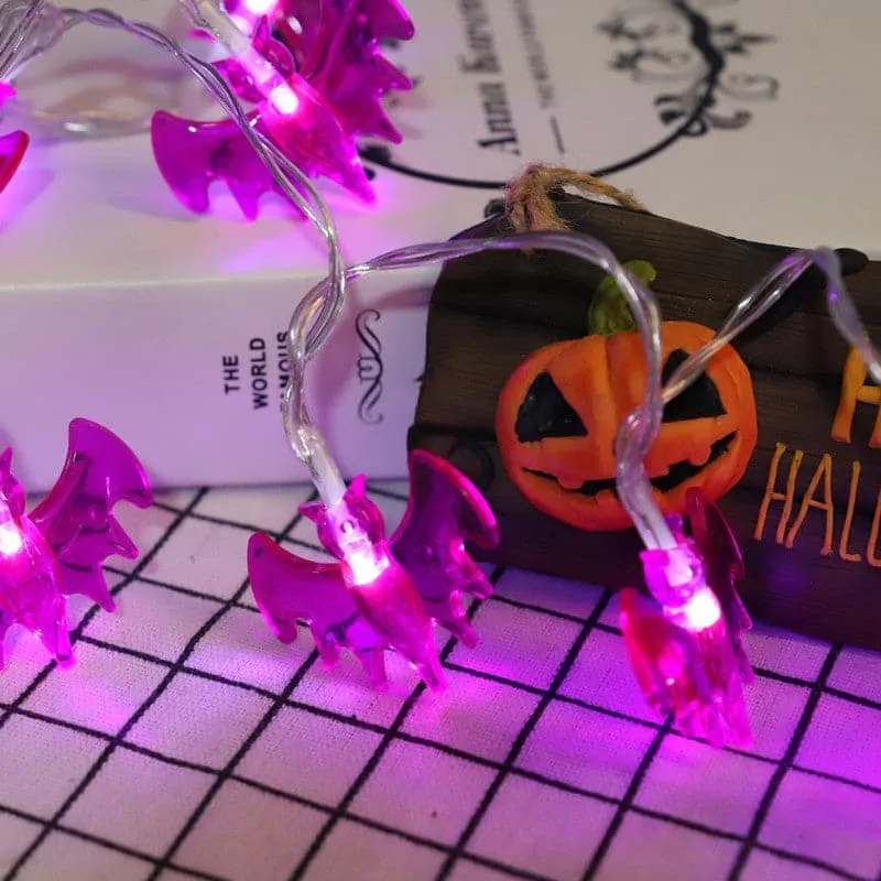 Halloween Remote Control LED Light String Pack