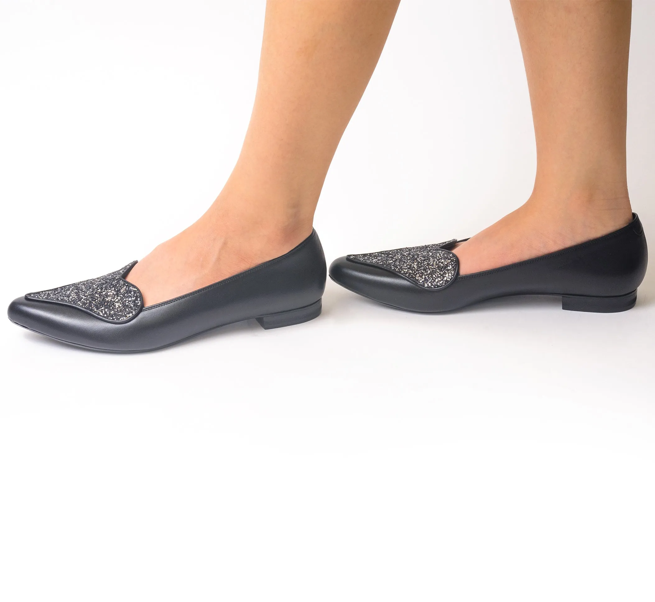 Inina Flats - Jet Black