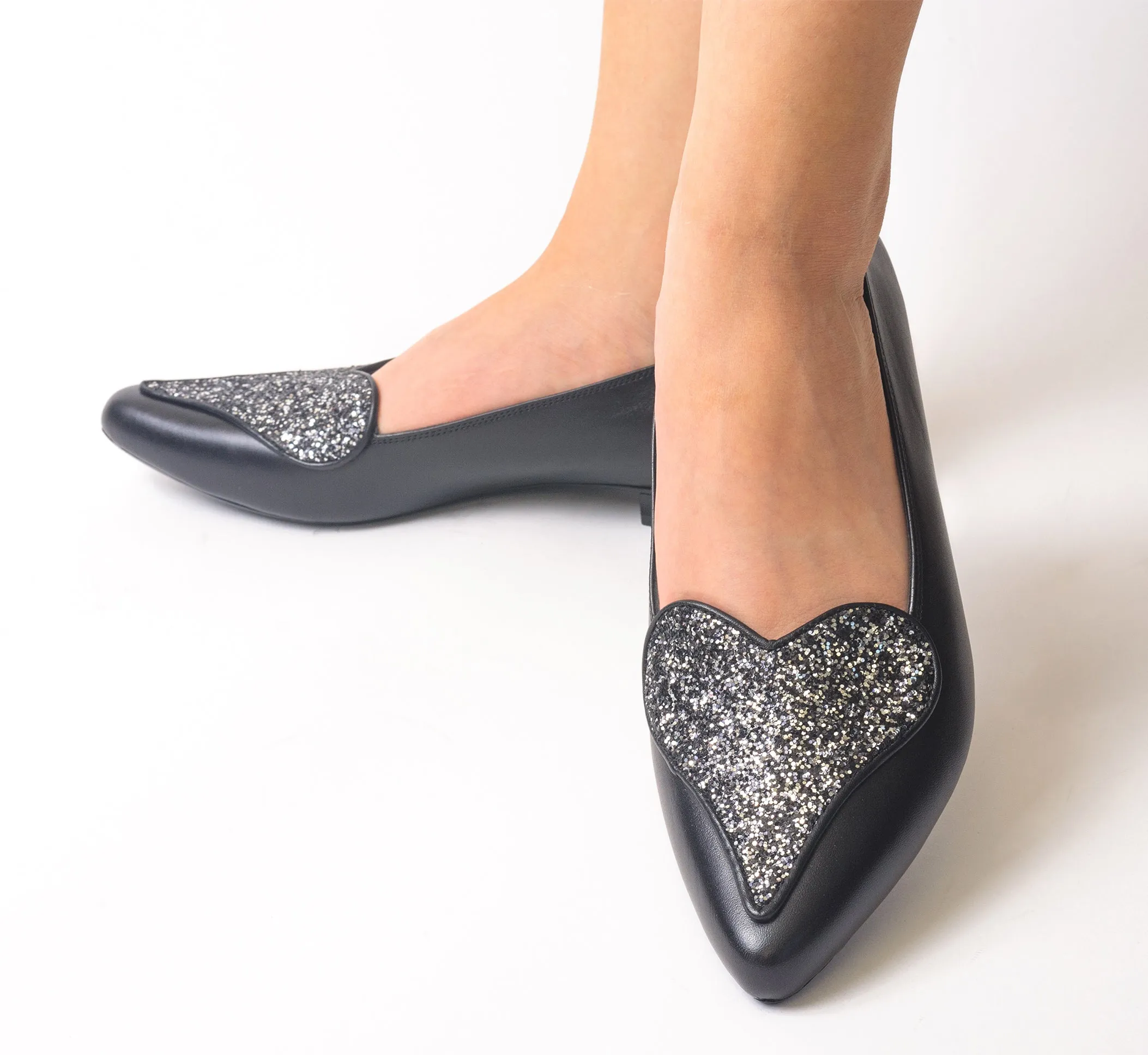 Inina Flats - Jet Black