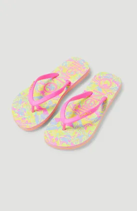 Moya Sandals | Yellow Summer Brights