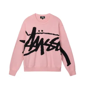 STOCK SWEATER / STUSSY/ PINK