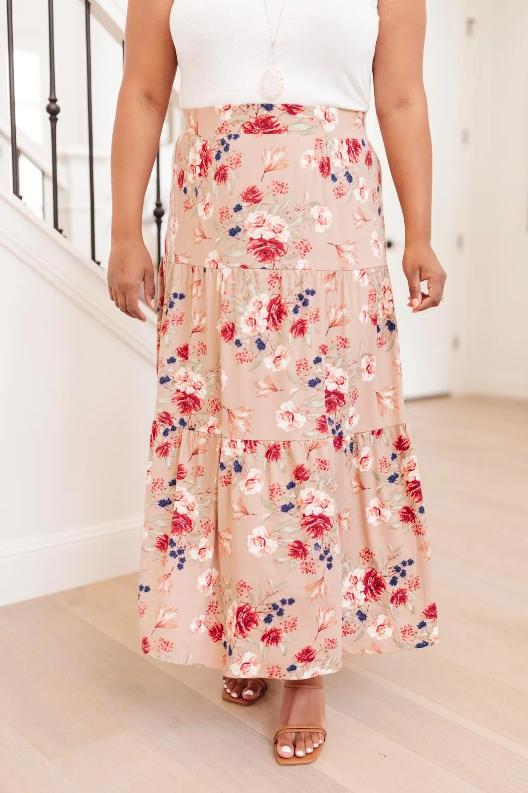 Tiers of Flowers Skirt