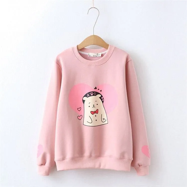 Valentine Bear Crewneck